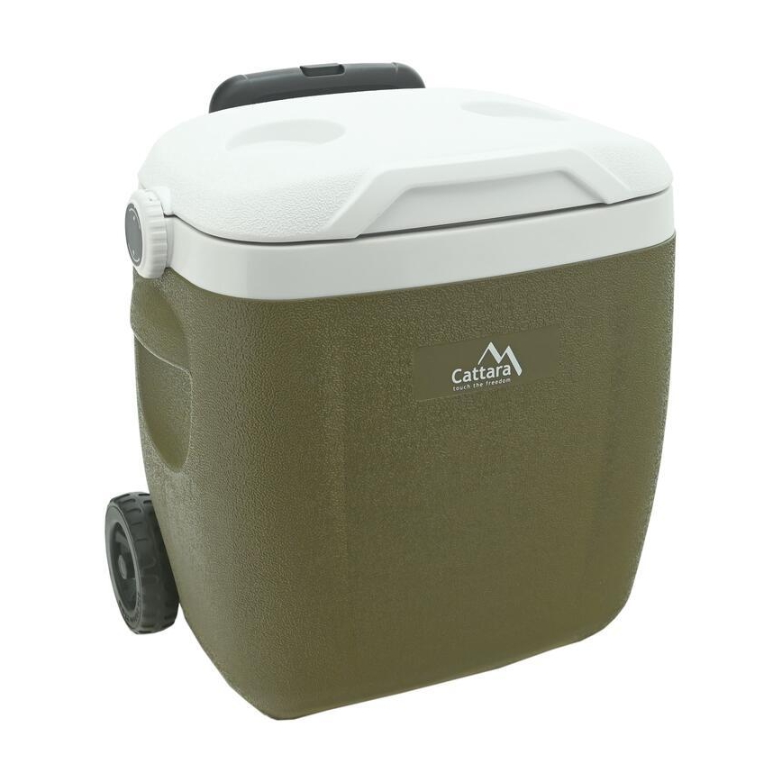 Caixa térmica portátil 16 l, verde