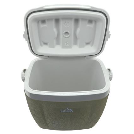 Caixa térmica portátil 16 l, verde