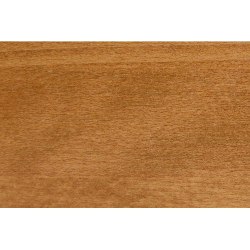 Cama de casal em madeira maciça com espaço de armazenamento ANGELA 180x200 cm nogueira clara