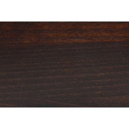 Cama de solteiro AMBER 90x200 cm nogueira escura