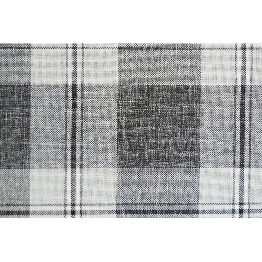 Cama estofada ARLY 110x200 cm com cabeceira universal reversível (esq./dir.) antracite/branco