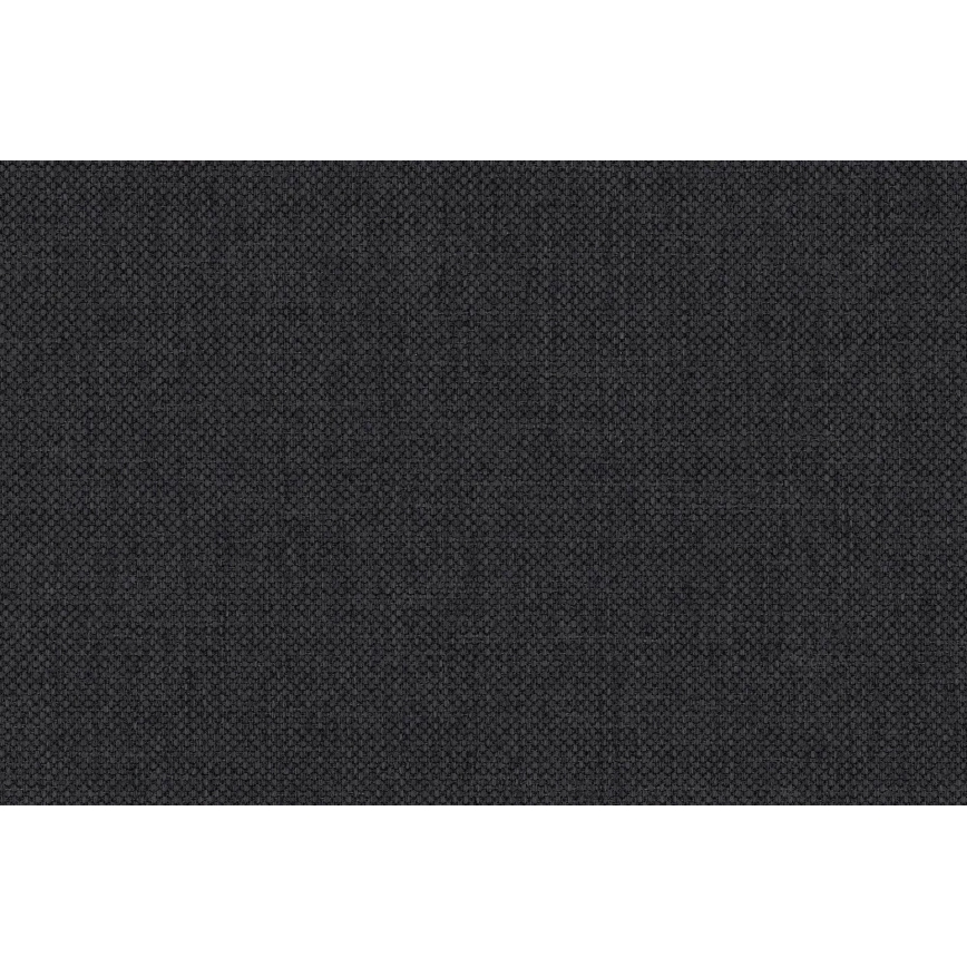 Cama estofada ARLY 110x200 cm com cabeceira universal reversível (esq./dir.) antracite/branco