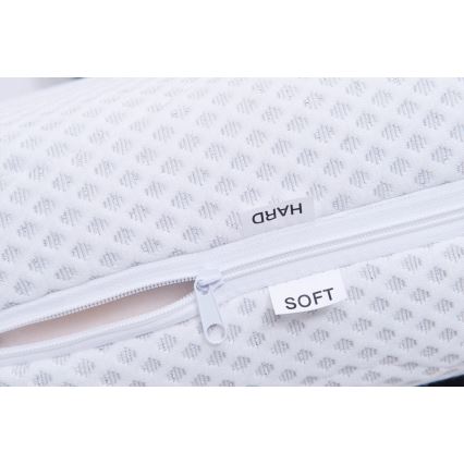 Cama estofada com espaço de arrumação sem colchão MARIA 180x200 cm taupe