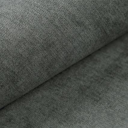 Cama estofada ISABEL 160x200 com colchão de molas e arrumação integrada, cinzenta