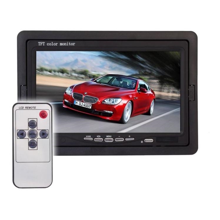 Câmara de inversão de marcha atrás sem fios com LCD Wi-Fi 12V IP66