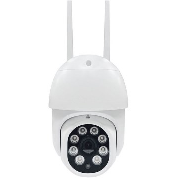 Câmara exterior com sensor, IP65, Wi‑Fi, compatível com Tuya