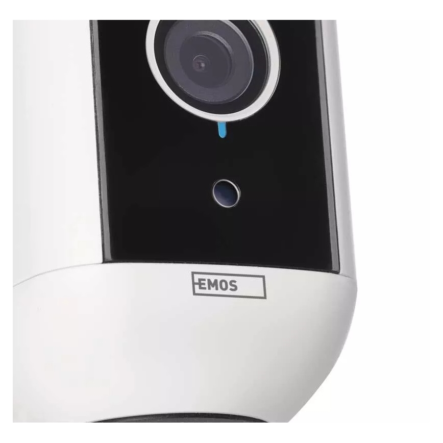 Câmara exterior inteligente com sensor de movimento GoSmart 5V 9600mAh IP65 Wi-Fi Tuya