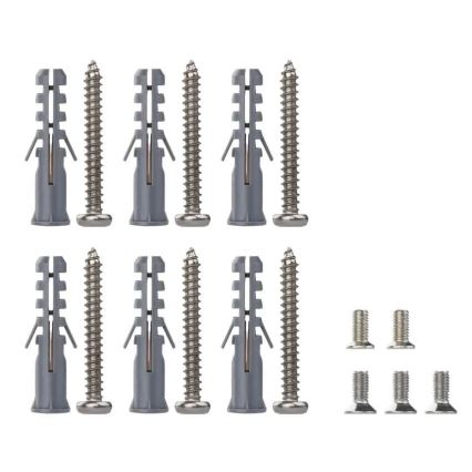 Câmara exterior LED inteligente com iluminação GoSmart LED/12W/230V IP65 Wi-Fi Tuya branco