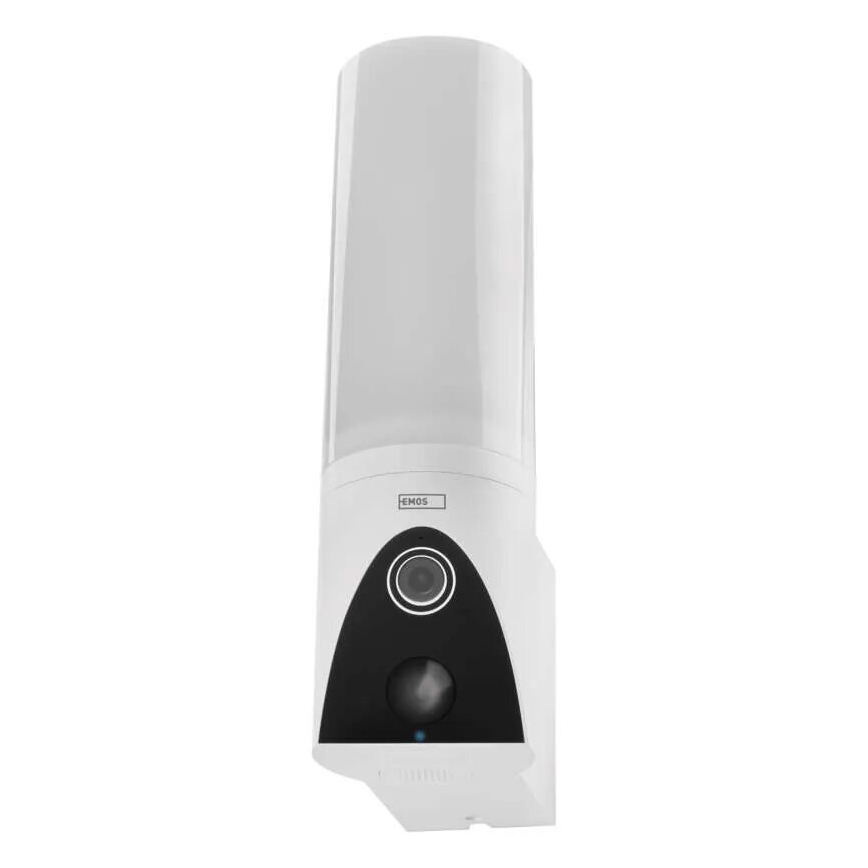Câmara exterior LED inteligente com iluminação GoSmart LED/12W/230V IP65 Wi-Fi Tuya branco