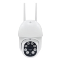 Câmara inteligente para exterior com sensor 2K (3 MP), IP65, Wi‑Fi e compatível com Tuya