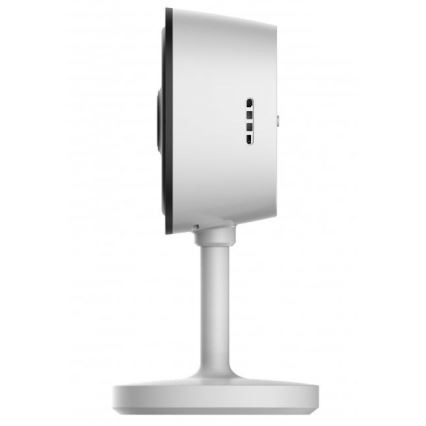 Câmara interior inteligente com sensor Full HD 1080p, 5V, Wi-Fi, compatível com Tuya, branca