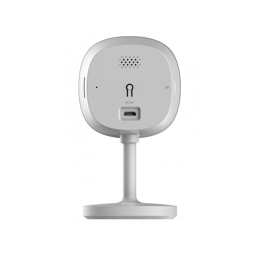 Câmara interior inteligente com sensor Full HD 1080p, 5V, Wi-Fi, compatível com Tuya, branca