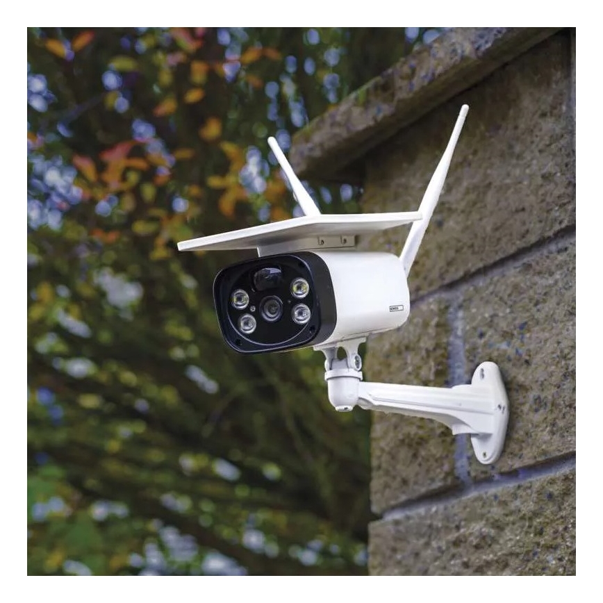 Câmara IP inteligente para exterior GoSmart 3,5W/5V 8800 mAh IP55