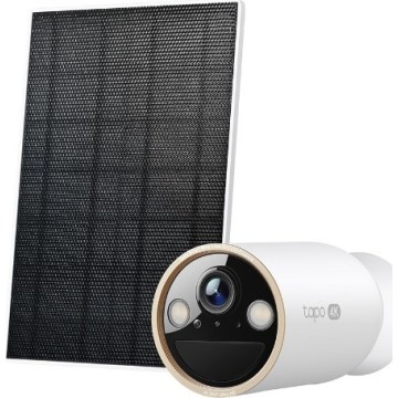 Câmara solar para exterior IP66 com Wi‑Fi