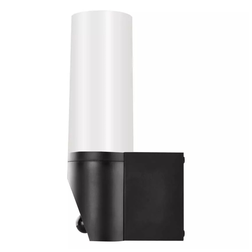 Câmara exterior inteligente LED com luz GoSmart LED/12W/230V 3200K IP65 Wi-Fi Tuya preta