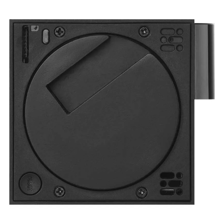 Câmara interna inteligente rotativa com sensor de movimento GoSmart 5V Wi-Fi Tuya preta