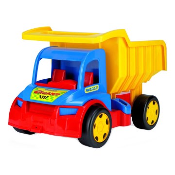 Camião basculante TRUCK WADER 55 cm amarelo/azul/vermelho