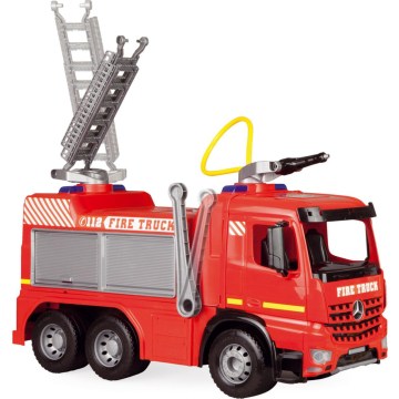 Camião de bombeiros Mercedes 65 cm vermelho
