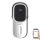 Campainha de vídeo com sensor de movimento, Full HD 1080p, bateria de 5200 mAh, IP65, Wi-Fi, Tuya, branca