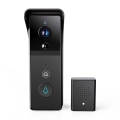Campainha de vídeo com sensor de movimento SmartLife 4400 mAh Full HD 1296p IP44 Wi-Fi Tuya