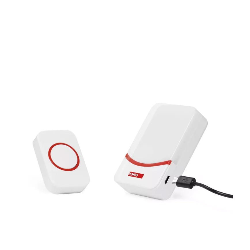 Campainha sem fios a pilhas 3xAAA IP44