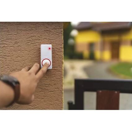 Campainha sem fios de tomada 230V IP44