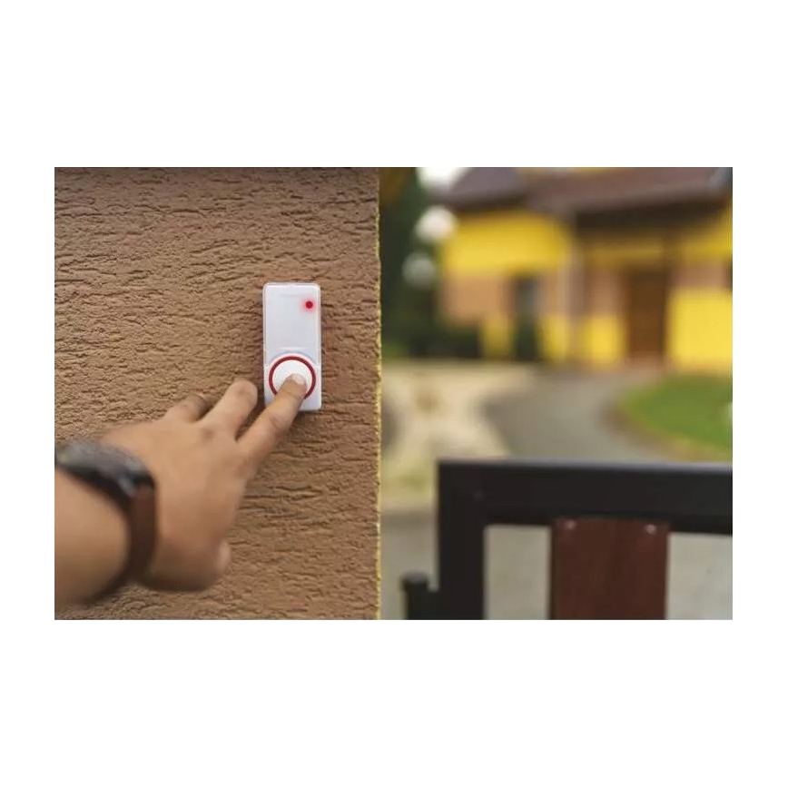 Campainha sem fios de tomada 230V IP44