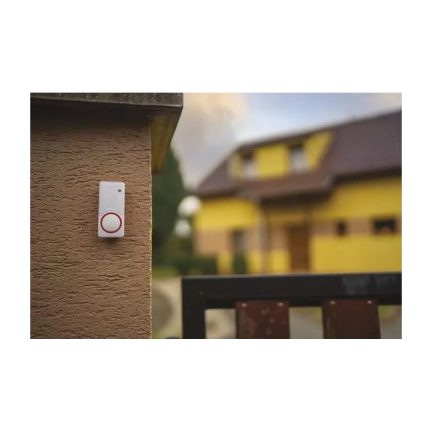 Campainha sem fios de tomada 230V IP44