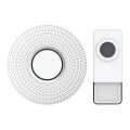 Campainha Sem Fios Plug-in 230V/1xA23 IP55 branco
