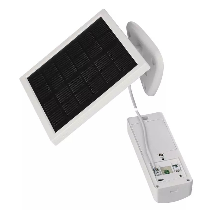 Campainha de vídeo sem fios com painel solar GoSmart 4400 mAh 3xAA IP44 Wi-Fi Tuya