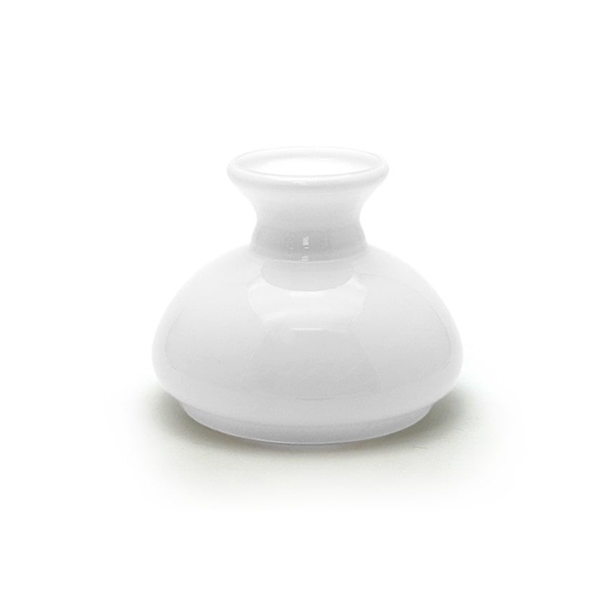 Candeeiro a óleo com uma pewter stand 45 cm verde floresta