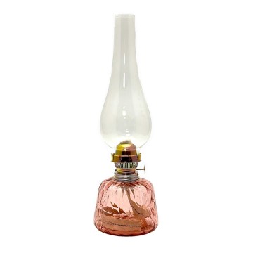 Candeeiro a óleo POLY 38 cm rosa