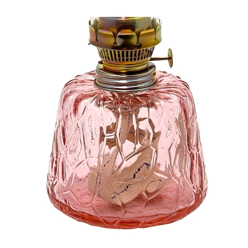 Candeeiro a óleo POLY 38 cm rosa