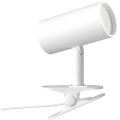 Candeeiro com clip PUNTO 1xGU10/9W/230V branco