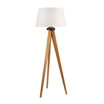 Candeeiro de chão AIDA 1xE27/60W/230V carvalho