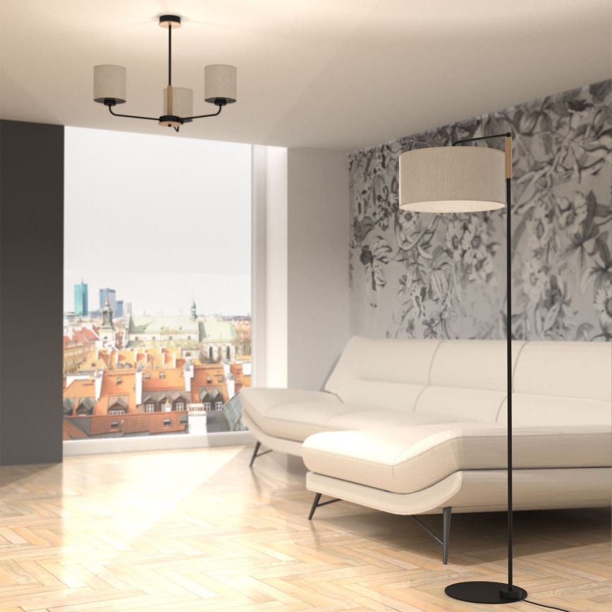 Candeeiro de chão ATLANTA 1xE27/60W/230V