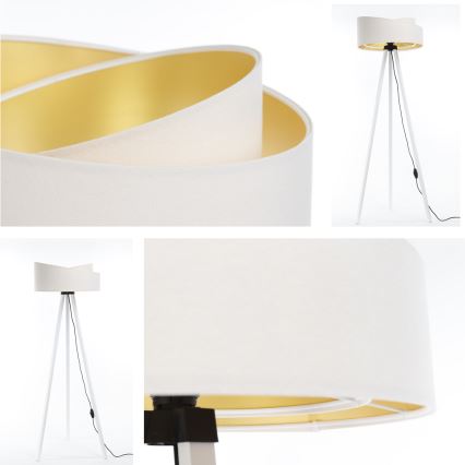 Candeeiro de chão GALAXY 1xE27/60W/230V branco