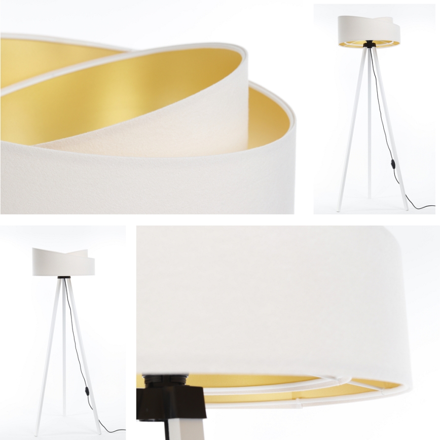 Candeeiro de chão GALAXY 1xE27/60W/230V branco