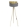 Candeeiro de chão GALAXY 1xE27/60W/230V cinzento/bege