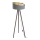 Candeeiro de chão GALAXY 1xE27/60W/230V cinzento/castanho