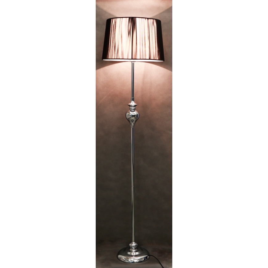 Candeeiro de chão GILLENIA 1xE27/60W/230V preto