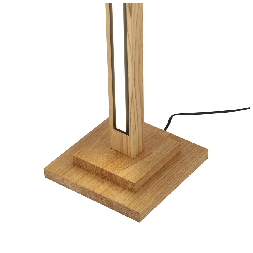 Candeeiro de chão LED ALSET LED/18W/230V carvalho