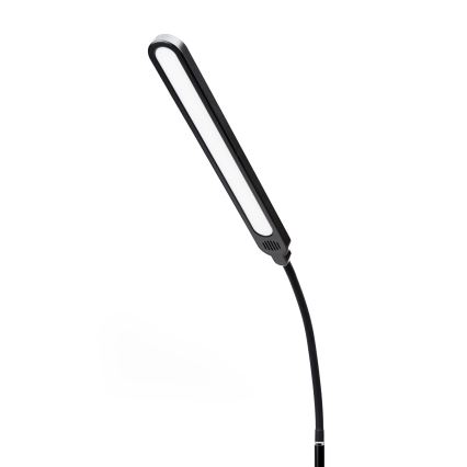 Candeeiro de chão LED com regulação SIGNUS LED/10W/230V 3000/4500/6500K preto