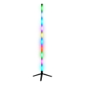 Candeeiro de chão LED RGBW com regulação LOLLY LED/5W/230V + comando