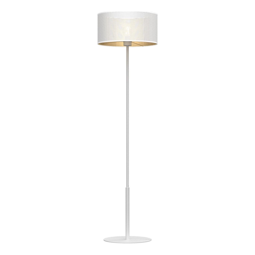 Candeeiro de chão LOFT SHADE 1xE27/60W/230V branco/dourado