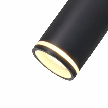 Candeeiro de chão PARIS 3xGU10/12W/230V preto