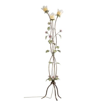 Candeeiro de chão ROSALIA 3xE14/40W/230V amarelo