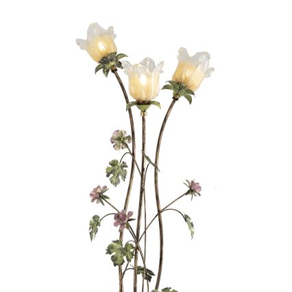 Candeeiro de chão ROSALIA 3xE14/40W/230V amarelo