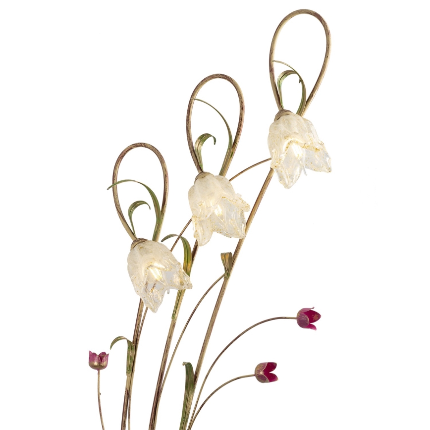 Candeeiro de chão TULIPANO 3xE14/40W/230V