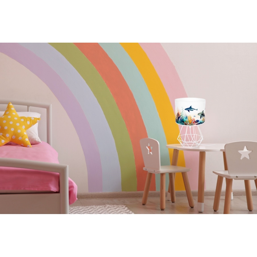 Candeeiro de criança OCEAN 1xE27/60W/230V